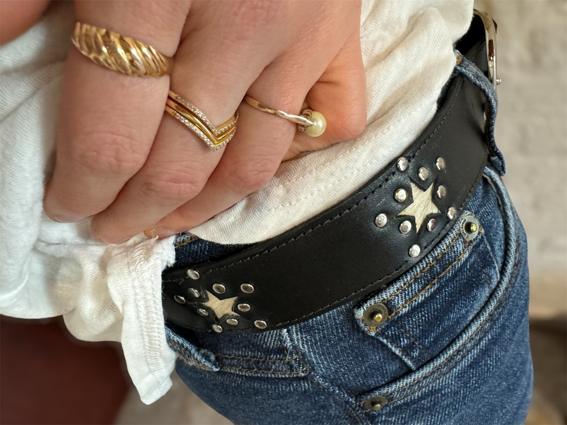 STAR HAIR BELT