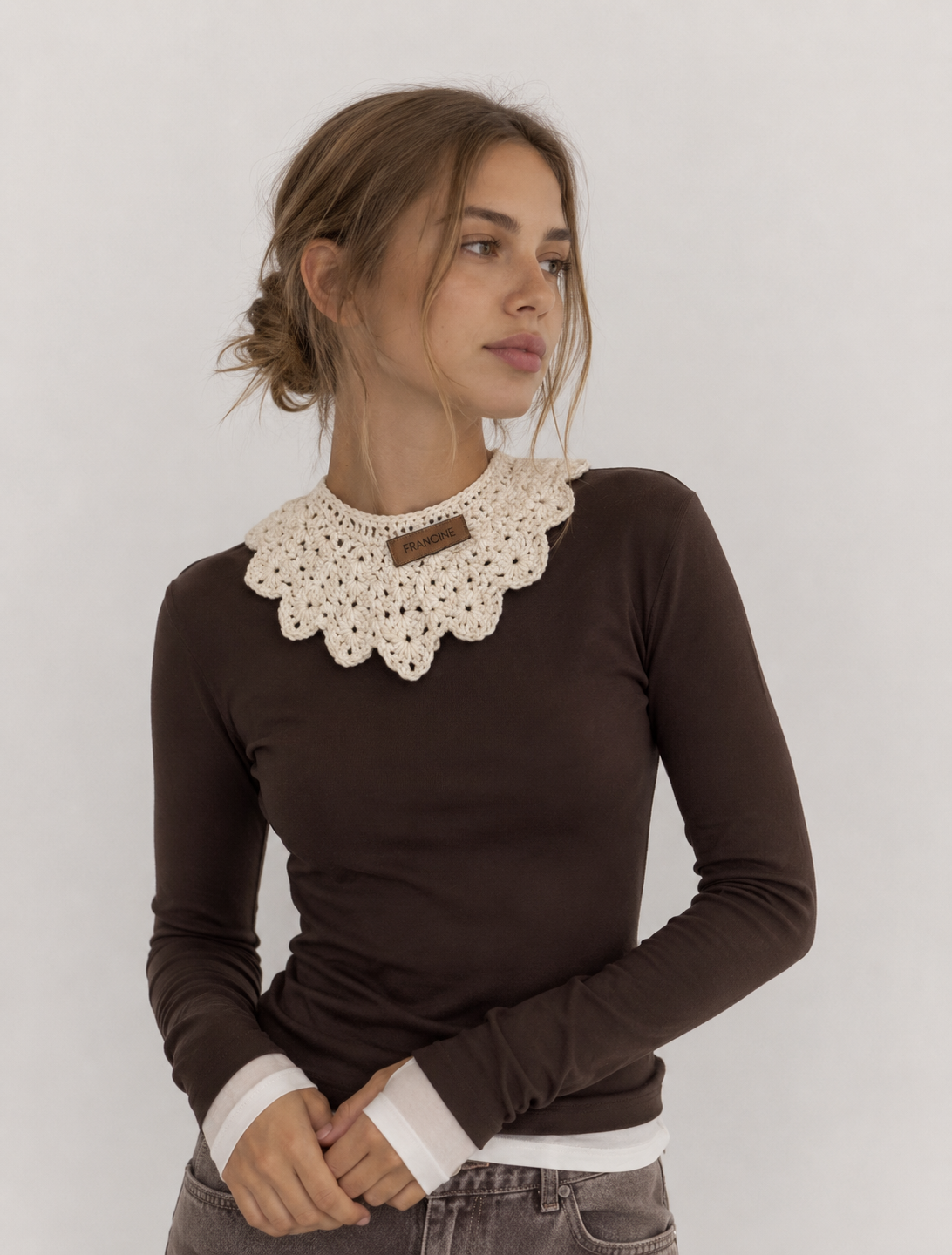 Victoriana Collar - Merino Wool