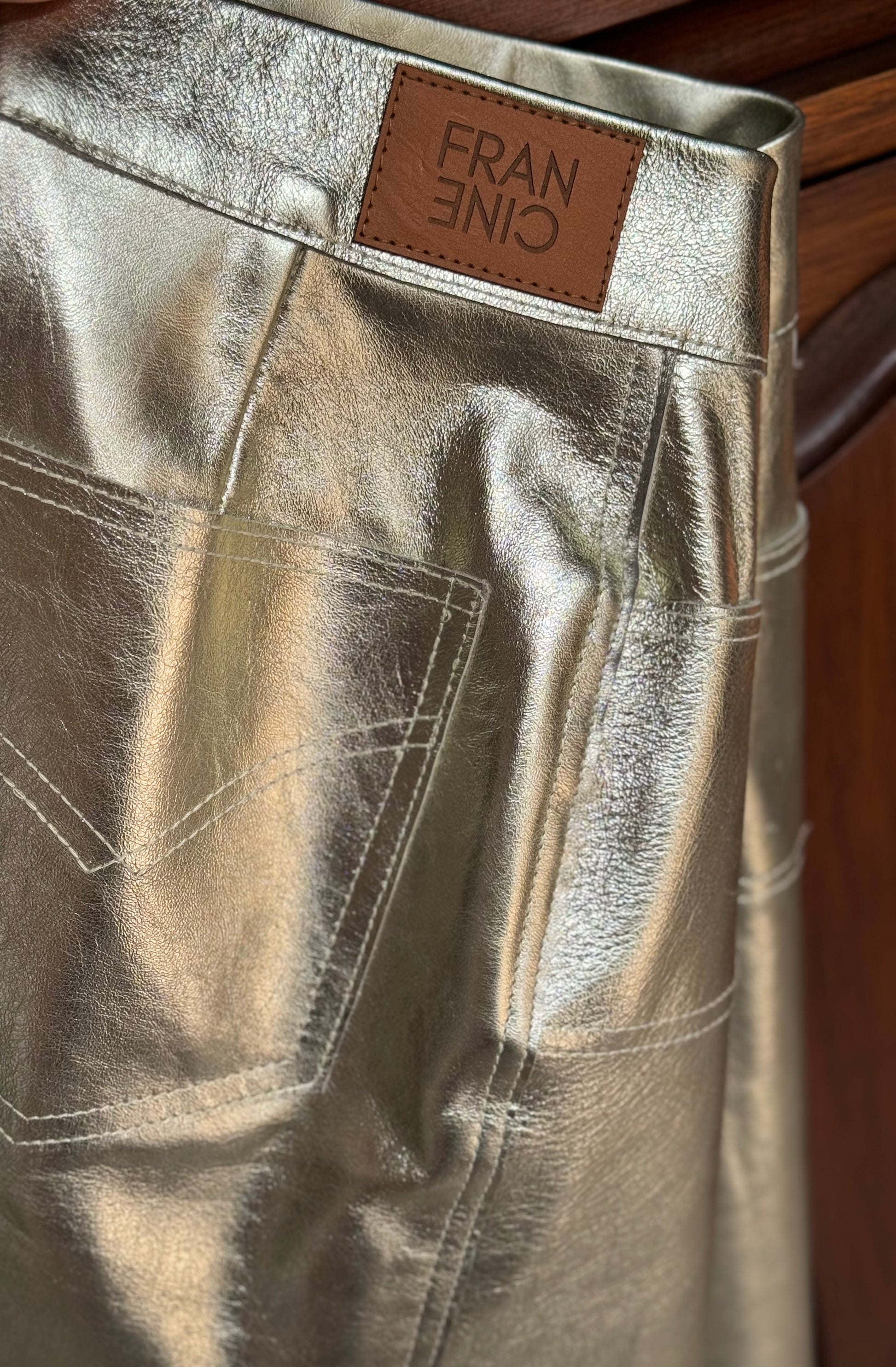 Mini Leather Skirt