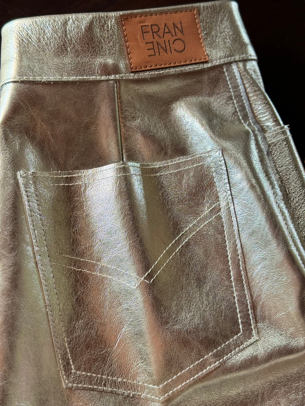 Mini Leather Skirt