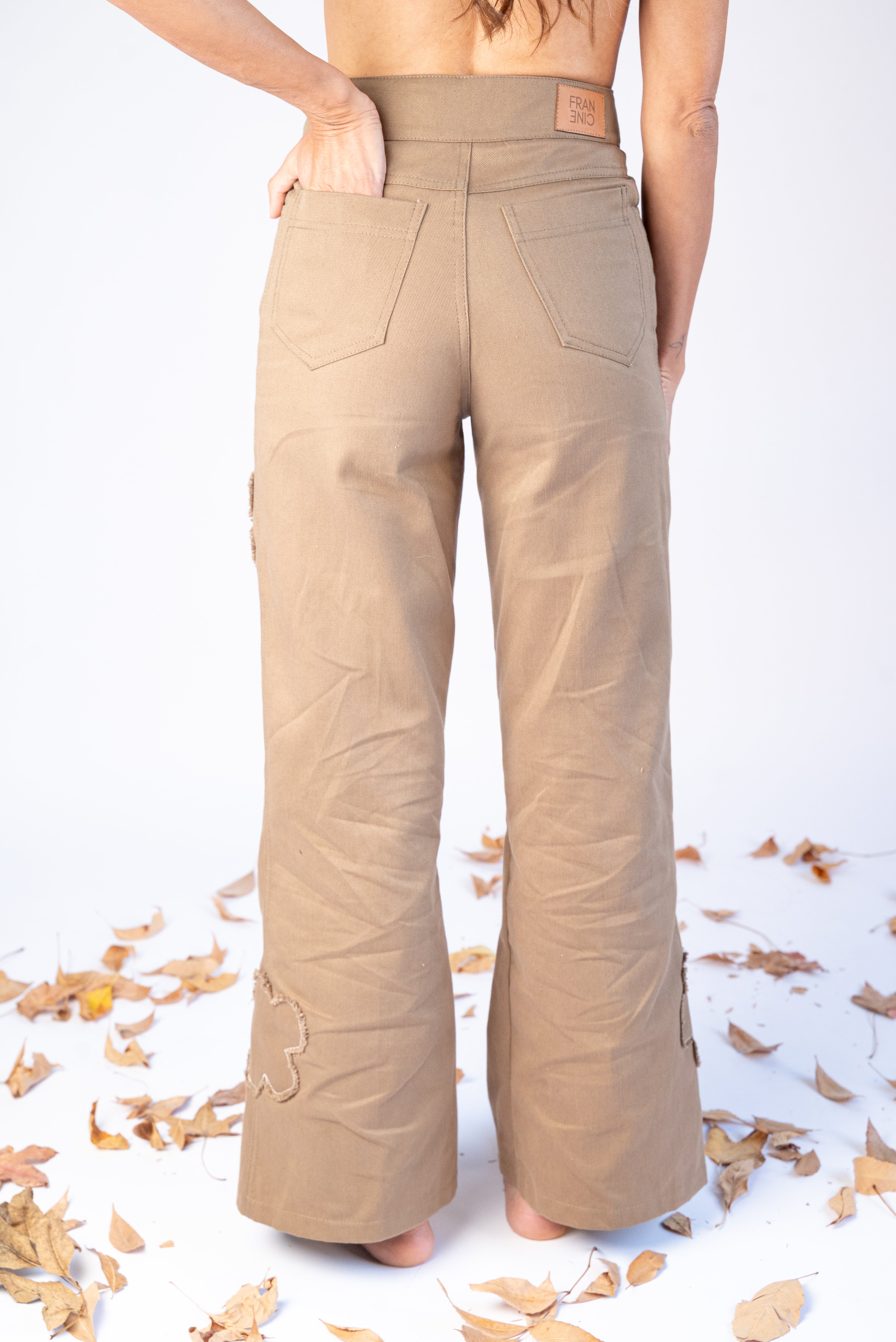 Winter Flowers Pants
