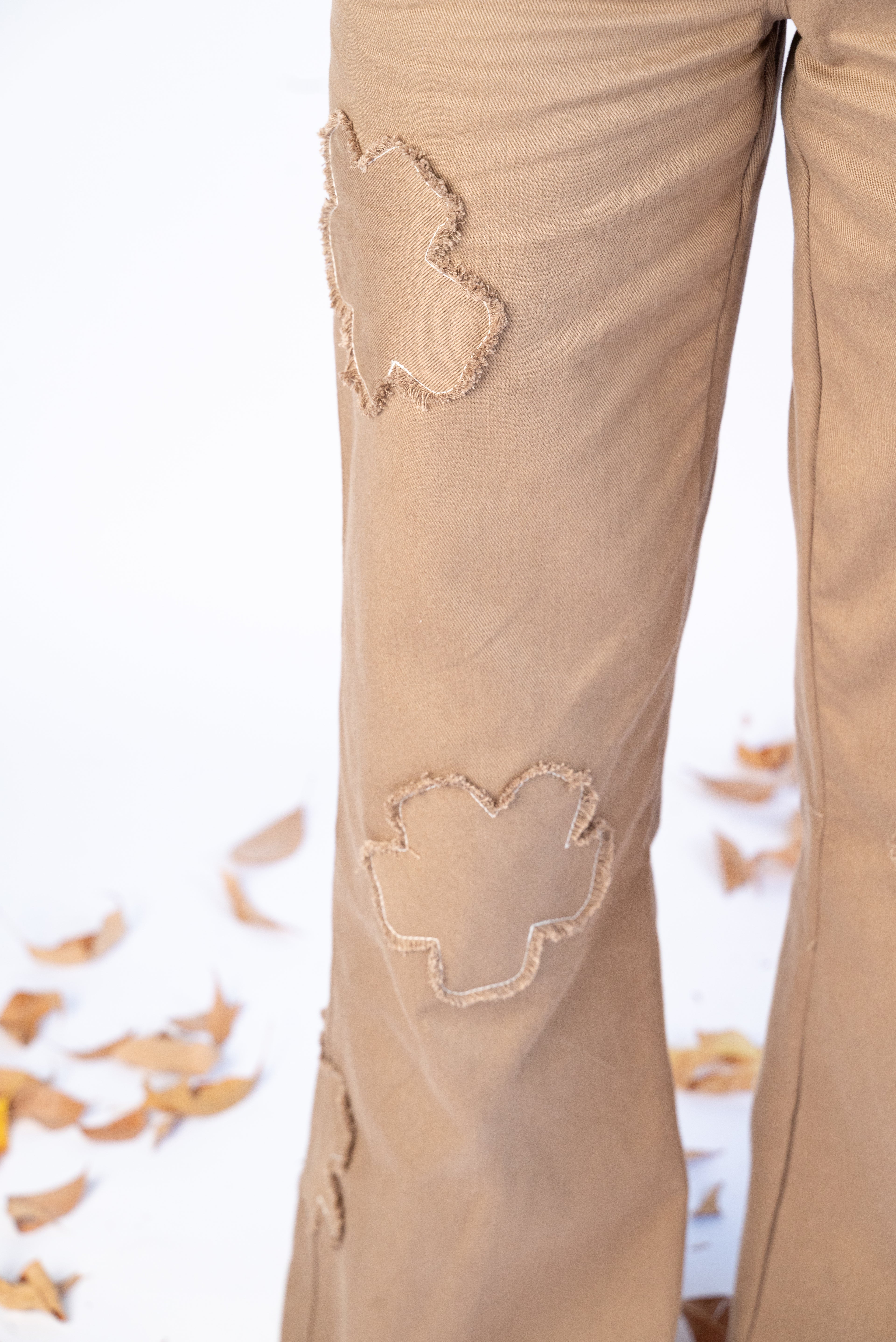 Winter Flowers Pants